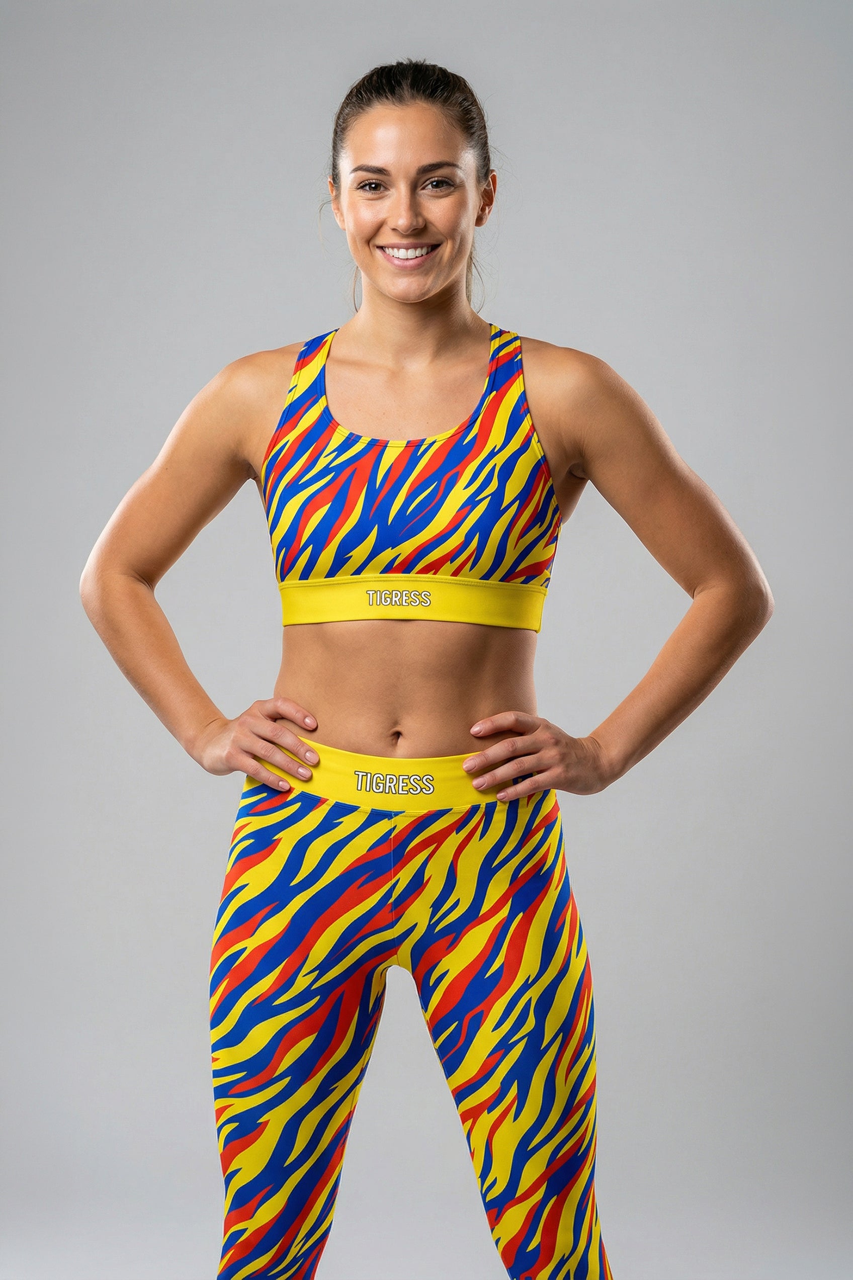 Personalized Pop-Art Tiger Leggings