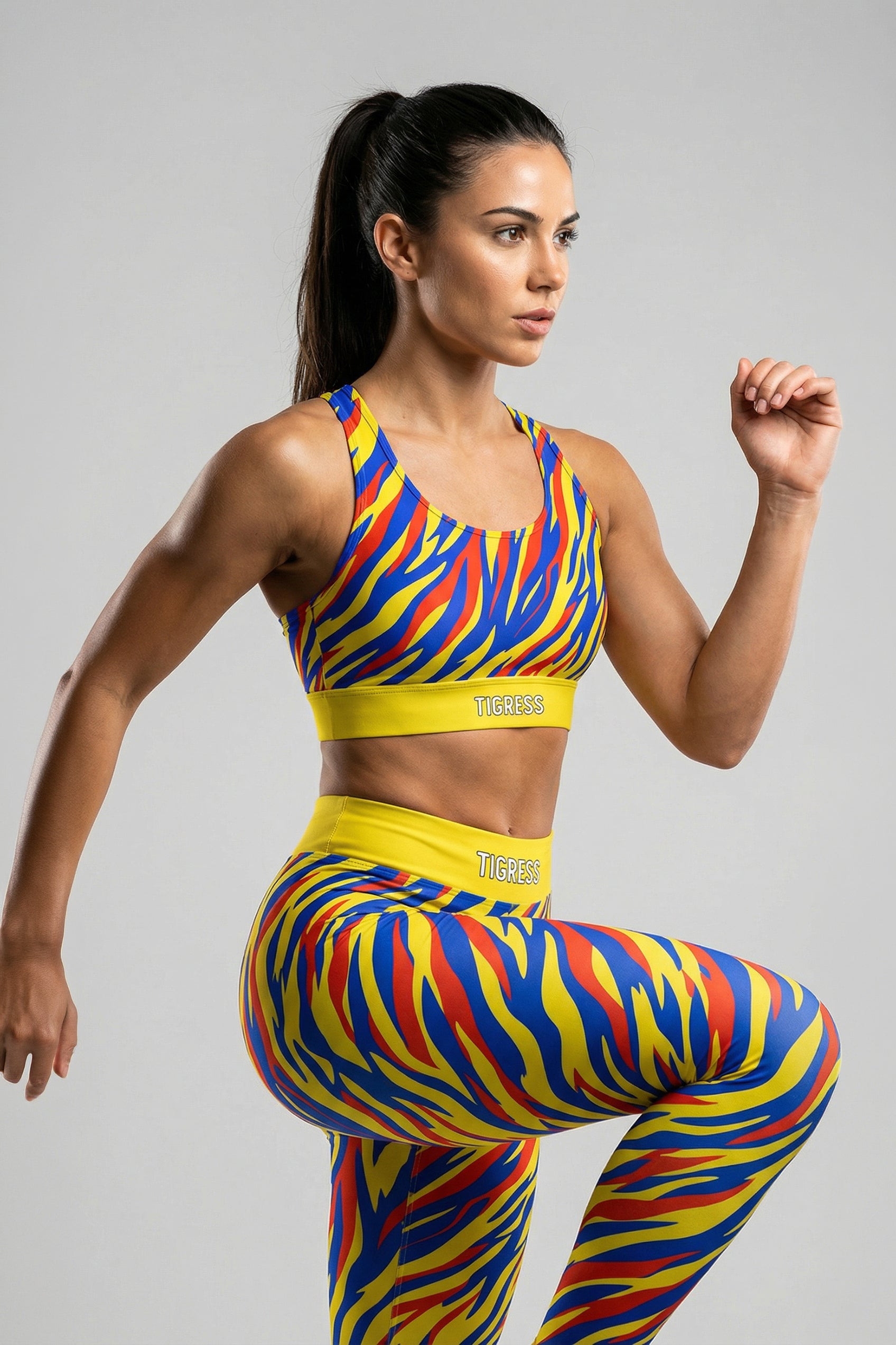Personalized Pop-Art Tiger Leggings