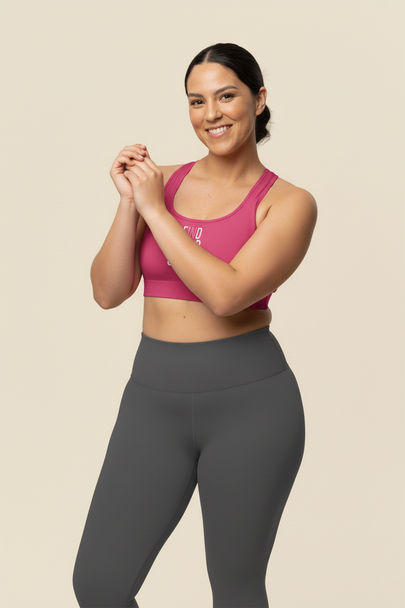 Custom Color Sports Bra Personalized “Find Your Strong” Edition OnlyBulked