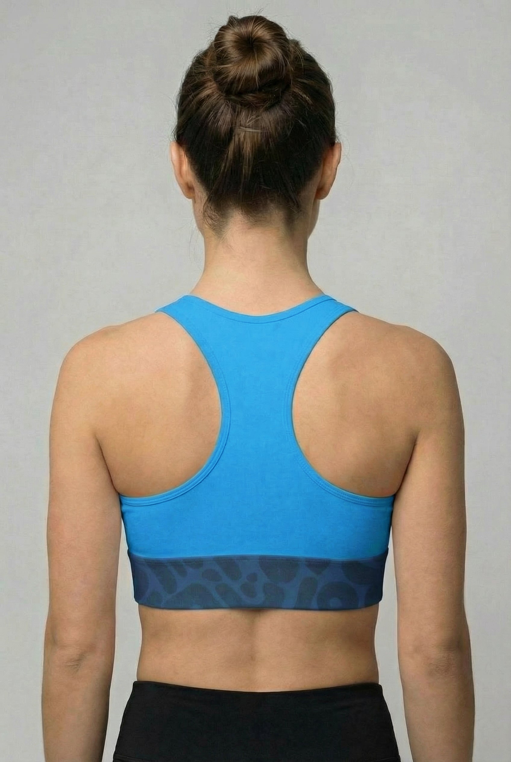 Personalized "Blue Mood" Sports Bra OnlyBulked