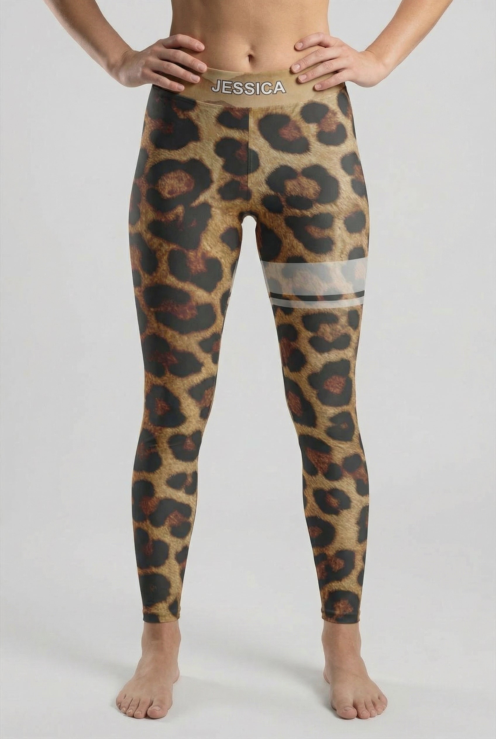 Personalized Leopard Leggings OnlyBulked
