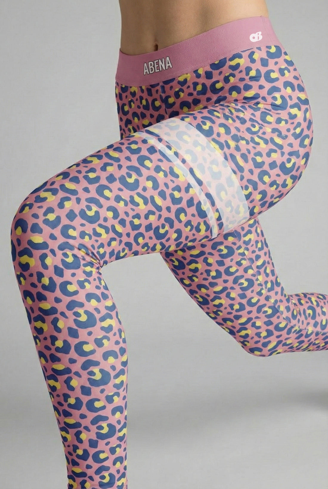 Pink Leopard Custom Leggings