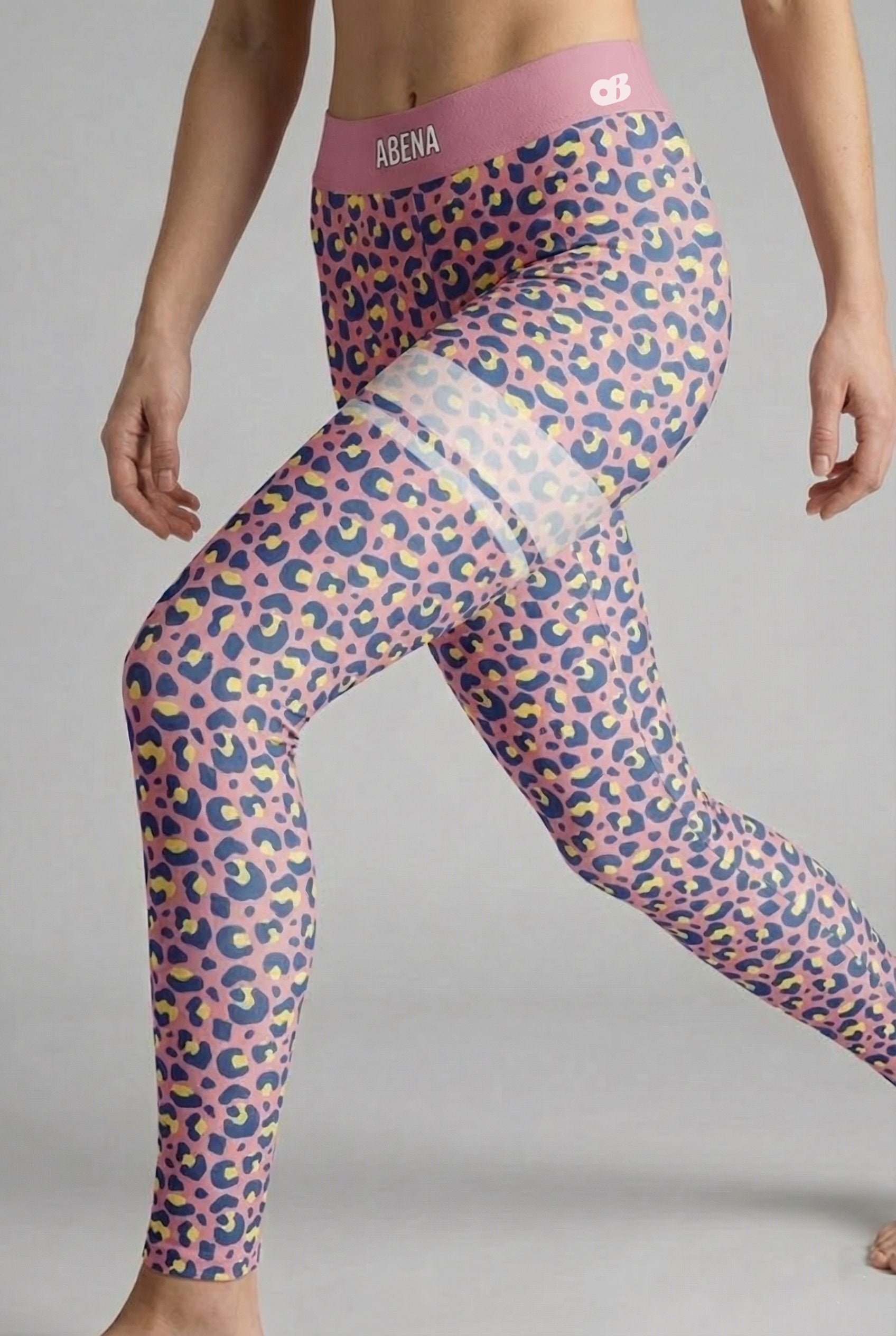 Pink Leopard Custom Leggings